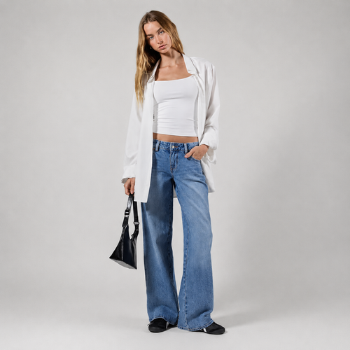BootyLift™ Low Rise Baggy Jeans
